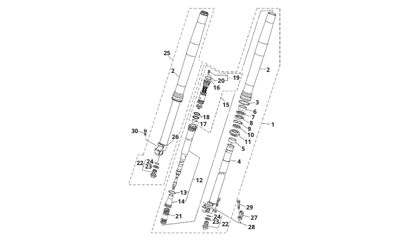 FZmhquiBMx_5 - Fourche avant (XEF 250 MY21).png